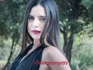 Violetahornytits
